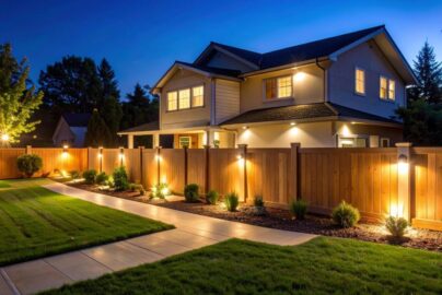 Outdoor Fence Lights