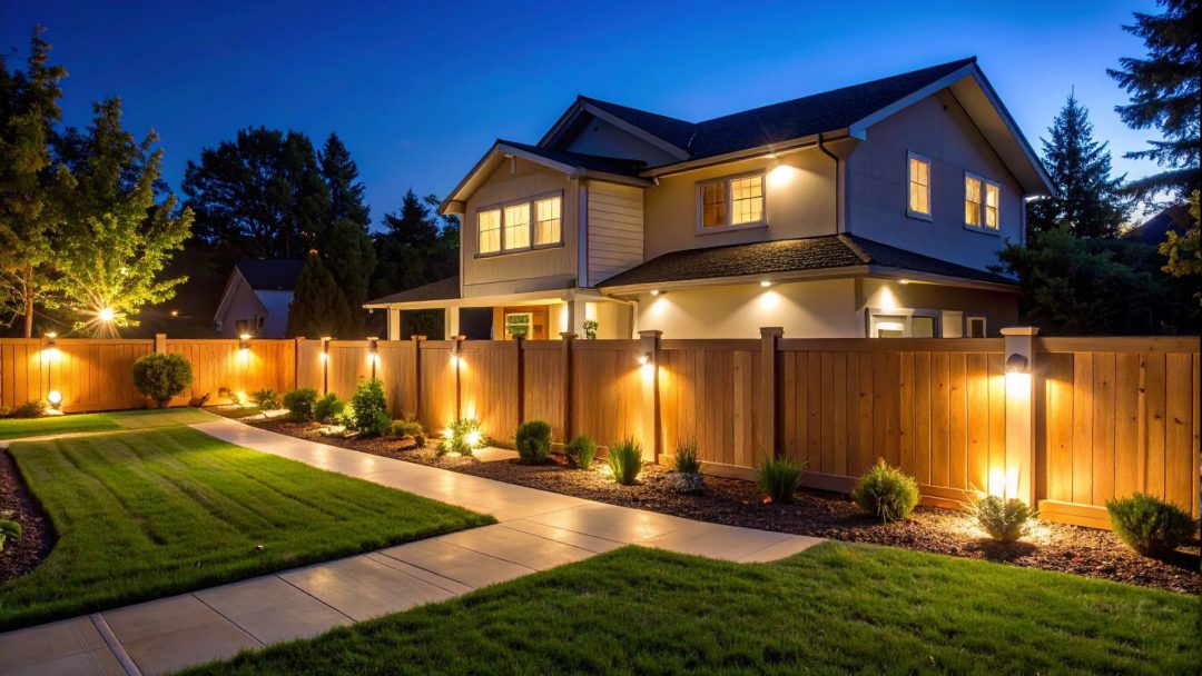 Outdoor Fence Lights